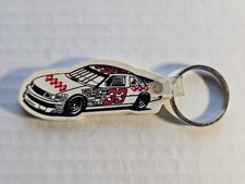 Vintage 90s NASCAR #33 Chevy Lumina Race Car Keychain Rubber PADE Sponsor picture