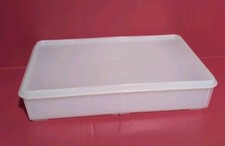 Eagle Super Seal Storage Container USA ~ 9 x 13 x 3” Rectangle White picture