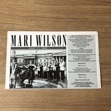 MUSIC29 MAGAZINE ADVERT 5X8 MARI WILSON BABY IT'S TRUE LYRICS picture