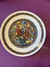 Henri D'Arceau 8.5” Plate ‘PREMIERE ASSIETTE - LA FUITE EN EGYPTE ’ HP Limoges picture