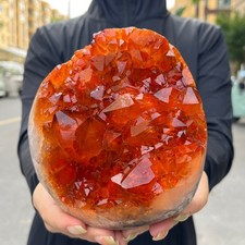 5.18LB  High quality Yellow Cluster Cave Cathedral specimen restoration picture