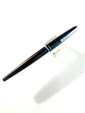 1960s Black Eversharp 10,000 Fountain pen Extra FINE nib Cartridge filler.  NICE picture