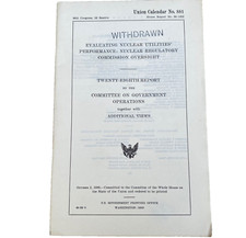 Nuclear Commission Utilities Regulatory Government Operations Committee Report picture