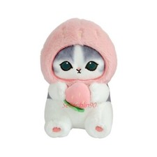 Strawberry Meow Mofusand Plush Toy Doll Buddy Stuffed Animal 7″ _yy9 picture