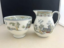 Wedgewood China Chinese Legend Sugar And Creamer Pristine Condition picture