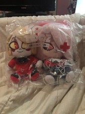 Makeship Youtooz Hazbin Hotel Helluva Boss Charlie Vaggie Plushie Valentines NWT picture