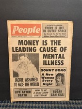 1974 Sept 8th Modern People Newspaper, Life in Outer Space, Sonny Bono (VRN10D) picture