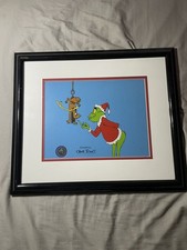 Dr Seuss How The Grinch Stole Christmas Serigraph Cel 