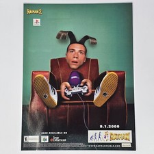 Rayman 2 Sony PS1 N64 Sega Dreamcast 9.1.2000 Print Ad/Poster Official Promo Art picture