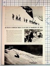1942 Mt Baker Avalanche News Article Pacific Northwest Tragedy Ephemera picture