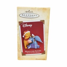 2004 Hallmark Wings for Eeyore Christmas Ornament - Disney Winnie the Pooh picture