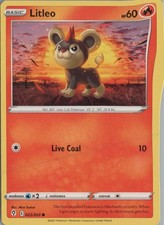 2021 POKÉMON SWORD AND SHIELD EVOLUTIONS #22 LITLEO SPECIAL ILLUSTRATION RARE picture