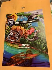 original 11- 8 1/4” Coming Cruis’n Exotica Cruising arcade video game AD FLYER picture