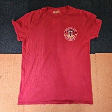 Damaged* Disney Parks germany epcot world showcase Adult T-Shirt Small Red k1a picture