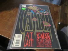 Gambit #1 2 3 4 X-men Marvel Mini Series Comic Book Set 1-4 Complete picture