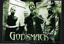 GODSMACK ADVERTISING MUSIC TRADE CARD Postcard 