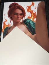 2026 Fantasy of Cosplay Comic Triss Cosplay Witcher VIRGIN Ltd 100 RARE 👀 😮 picture