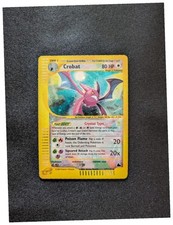 2003 Pokemon Skyridge Crystal Crobat 147/144 Holo English SWIRL picture