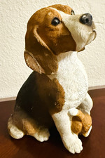 Vintage Sandicast Sandra Brue Beagle & Pup K380 Dog Sculpture 1993 USA picture