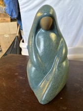 Original Jack Black Navajo Pottery Madonna Sculpture Statue 1983 Signed picture