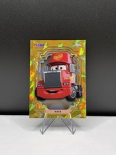 2024 Topps Chrome Disney Sapphire #121 MACK Gold # 12/50, Pixar CARS SSP picture
