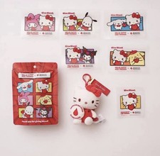 American Redcross X Hello Kitty Plush Bag & Surprise Stickers (unopened) picture