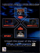 GameShark 2 Ad Vintage Magazine Print Gran Turismo 3 PS2 Cheat Codes 2001 picture
