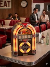 Vintage Crosley CR11-CT Tabletop Jukebox Radio CT Player *Collectors Edition* picture