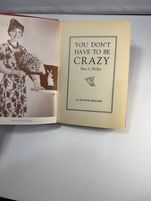Vintage Frances Ireland Magic Book YOU DON'T HAVE TO BE CRAZY 1946 Hardcover picture