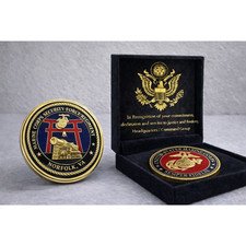 USMC Security Force Regiment Norfolk, VA ·FAST SHIPPING· w/ Achievement Award picture