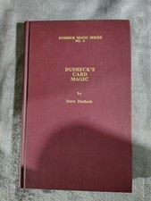 Magic Series No. 3: Dusheck's Card Magic By Steve Dusheck - Book Condition Notes picture