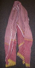 KHMER ROUGE SCARF - CAMBODIA 1960's - Vietnam War - PHNOM PENH OP'S - NOS, KRAMA picture