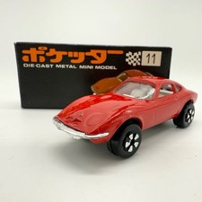 Vintage Masudaya Poketter Playart 11 Opel GT Opel Made in Hong Kong Retro picture