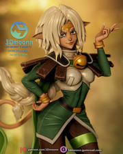 Aisha Clan-Clan Figure / Statue various sizes picture
