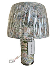 William & Co Strawberry Thief Birds Floral Multi Colors Table Lamp 23” Tall new picture