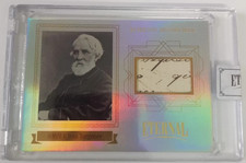 Ivan Turgenev Portrait 2024 Eternal Silver Refractor 30/50 Cut Relic Patch Card picture