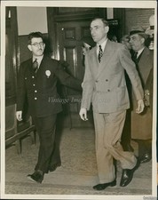 1938 Arthur Chalmers Irma Louise Pradier Murder Charge Changed Courts Photo 7x9 picture