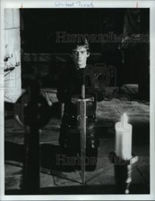 1982 Press Photo Anthony Andrews in the title role of Ivanhoe, on CBS. picture
