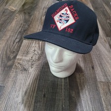 Vintage Diamondbacks VF 102 Snapback Medium-Large Fighter Squadron  picture