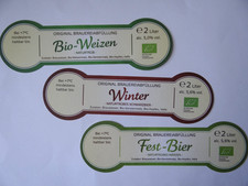 3 Beer Labels 2.0 L - Brauhaus Ernst August, Hanover, Lower Saxony Germany picture