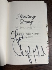 Teresa Giudice Signed Autograph Standing Strong 1st Ed HC Book picture
