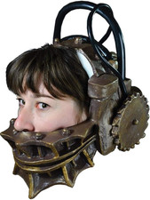 Trick or Treat Studios Saw Reverse Bear Trap Full Head Mask Official Licensed picture