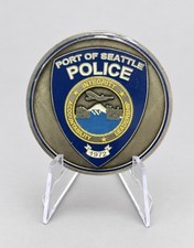 Port Of Seattle Police Department Challenge Coin / K9 Coin picture