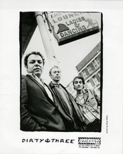 Dirty Three Silver Gelatin Print 1990s Band Press Photo Touch and Go Records picture