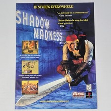 Shadow Madness Sony PlayStation 1 PS1 Tasty Meal Print Ad/Poster picture