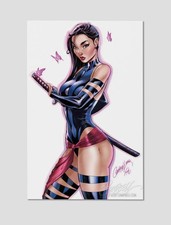 Psylocke Ninja #5 virgin Premium Giclee Print Poster 11x17 Marvel  Wall Art picture