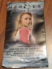 2008 Heroes Season One Topps Sealed Trading Card Pack picture