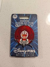 Disney 2026 Star Wars Icons Of The Galaxy Rebel Pilot X Wing LE Pin picture