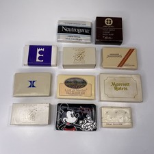 Soap Bar Lot of 11 Hotel Travel Size Brands Disney 1980s Retro picture