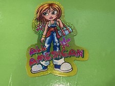 Allstar Girls Y2K Holofoil Vending Sticker #18 of #21 (2004) 